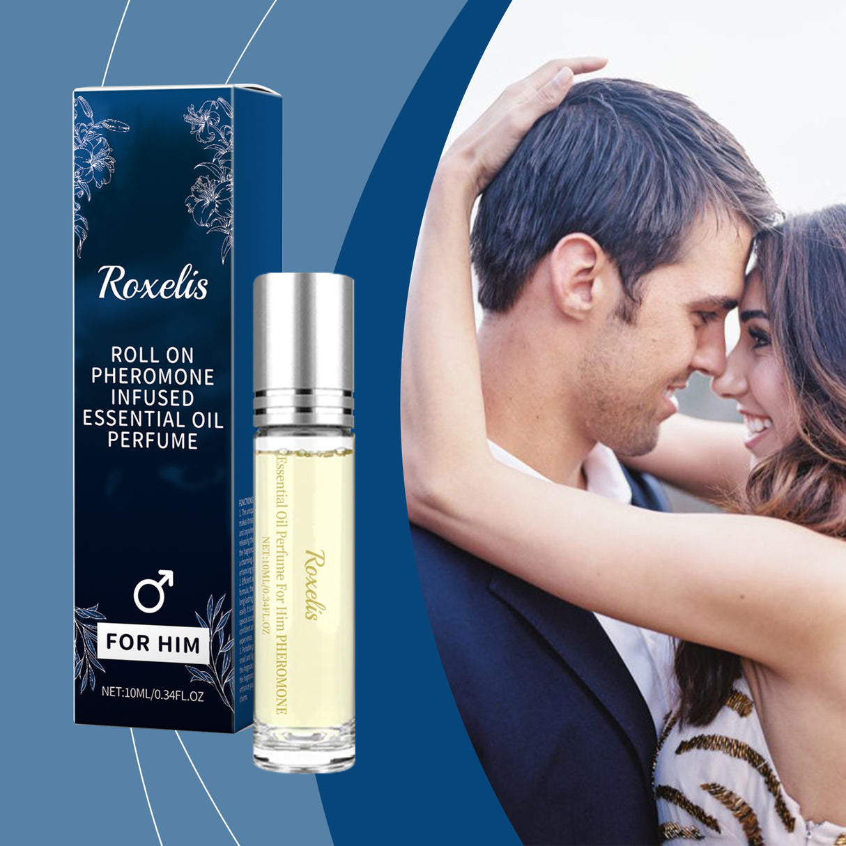 Men's Ball Perfume Fresh Natural Light Fragrance Lasting Fragrance Portable Elegant Ball Design Perfume - V.I.P Digital Presence