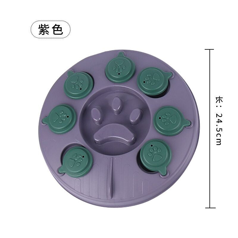 Interactive Slow Feeder Dog Bowl - Puzzle Toy for Pets - V.I.P Digital Presence