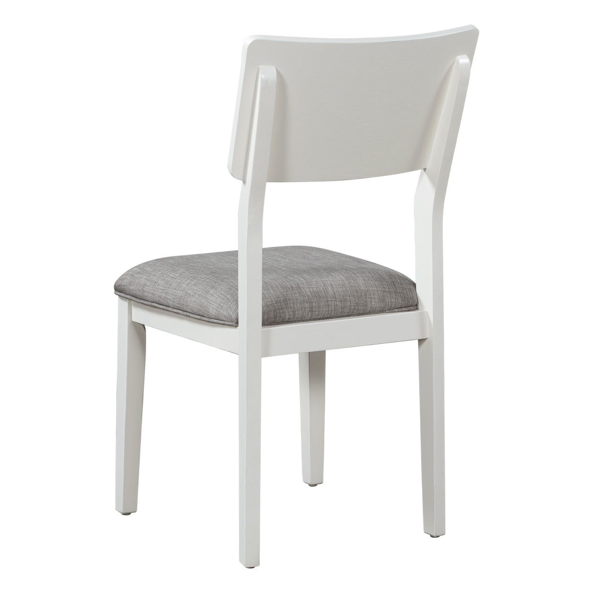 TREXM Classic and Traditional Style 6 - Piece Dining Set, Includes Dining Table 4 Upholstered Chairs & Bench (White+Gray)