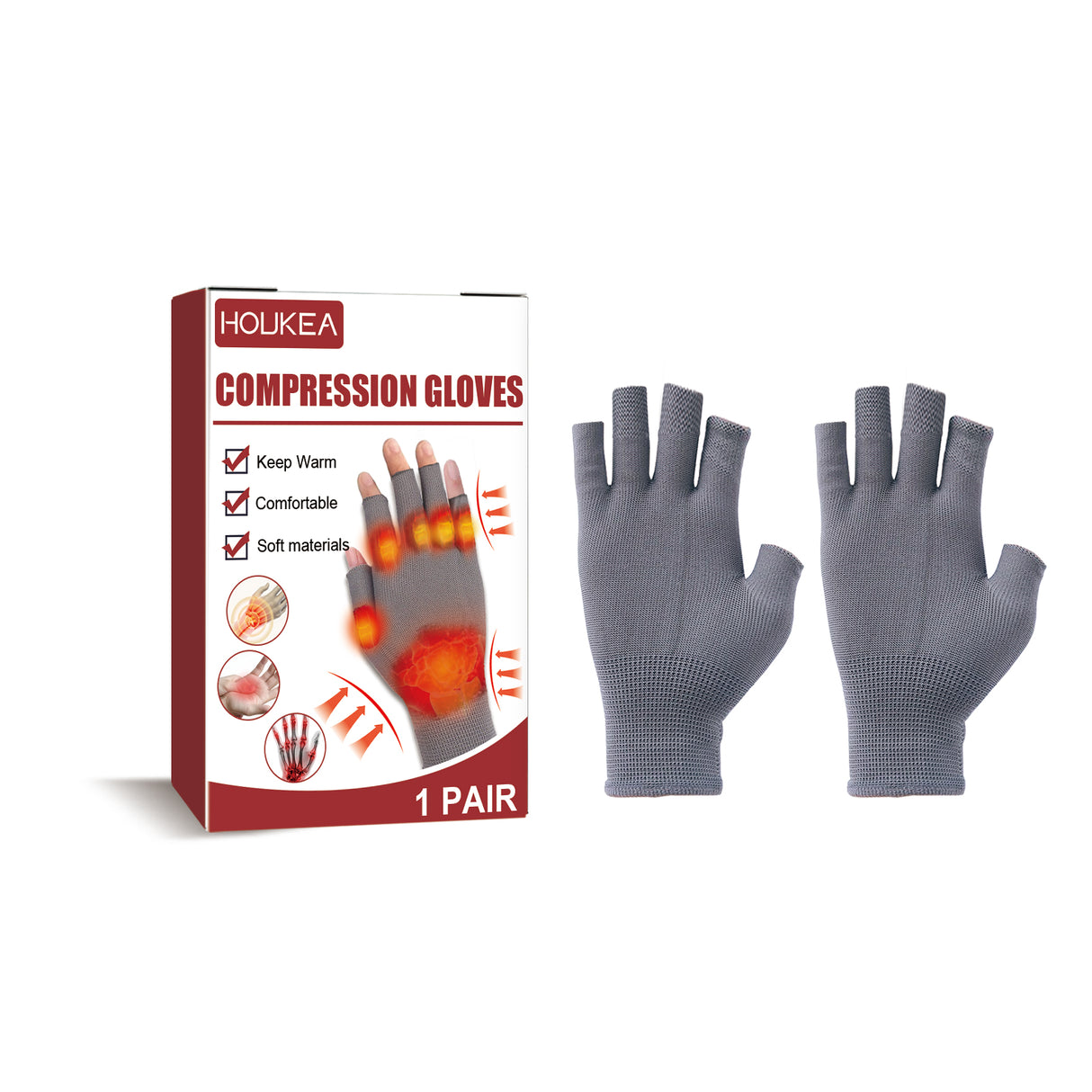 Joint Compression Gloves Relieve Hand Wrist Stiffness Thumb Joint Soreness Swelling Wrist Gloves - V.I.P Digital Presence