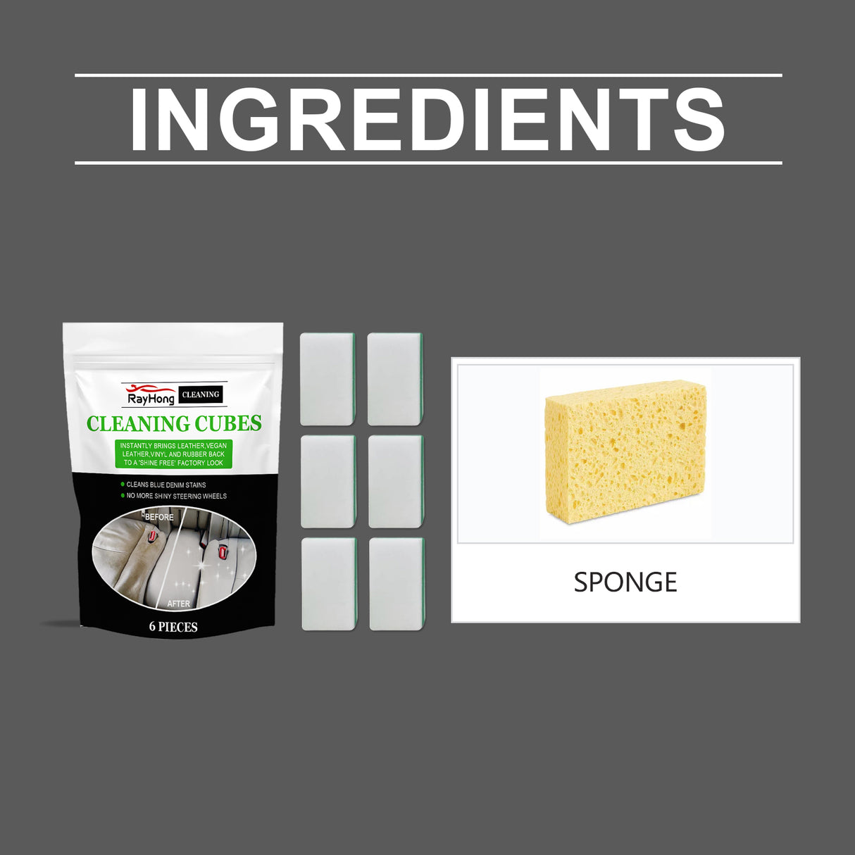 Car Leather Cleaning Sponge, Leather With A Special Sponge To Clean And Repair Leather Luster - V.I.P Digital Presence