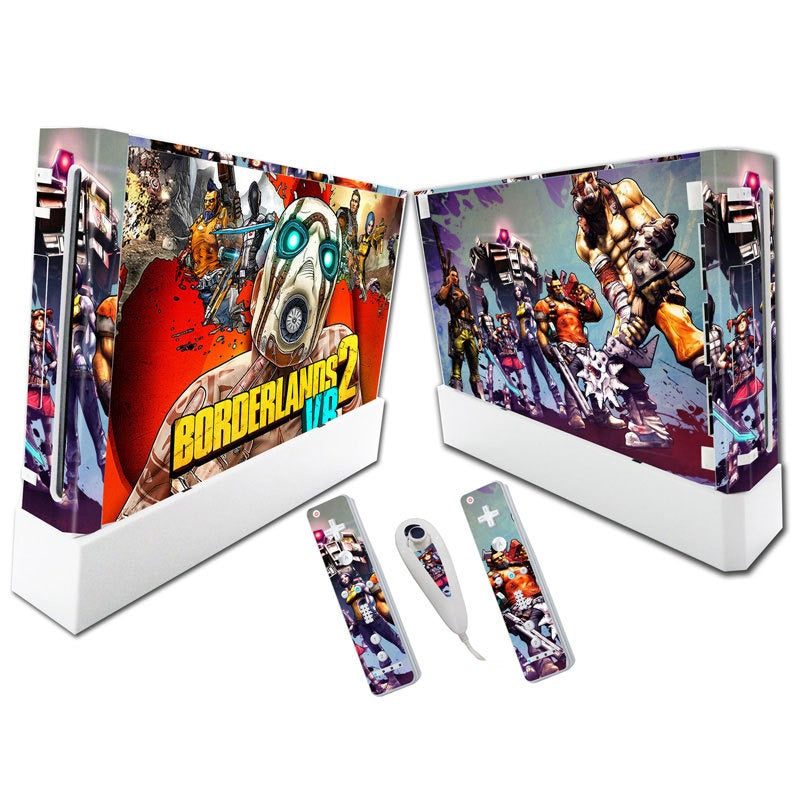 Suitable for WII stickers wii console cartoon protective film Spider-Man Fortress Night multiple styles without leaving glue - V.I.P Digital Presence