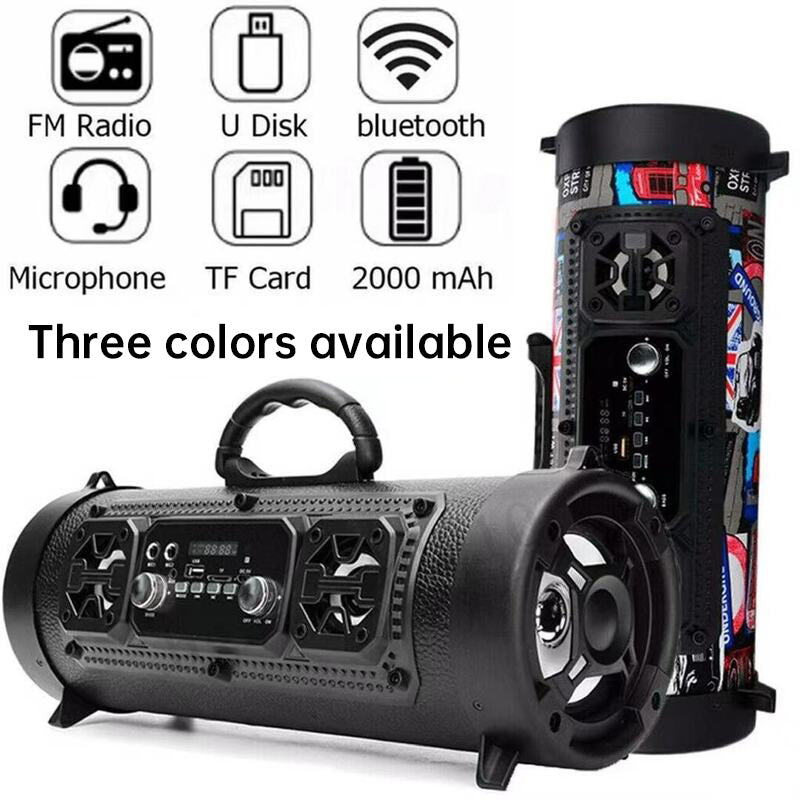 New Wireless Karaoke Smart Bluetooth Speaker, Car Audio Subwoofer, Gift for Computers/People, Street Fashion Gift - V.I.P Digital Presence