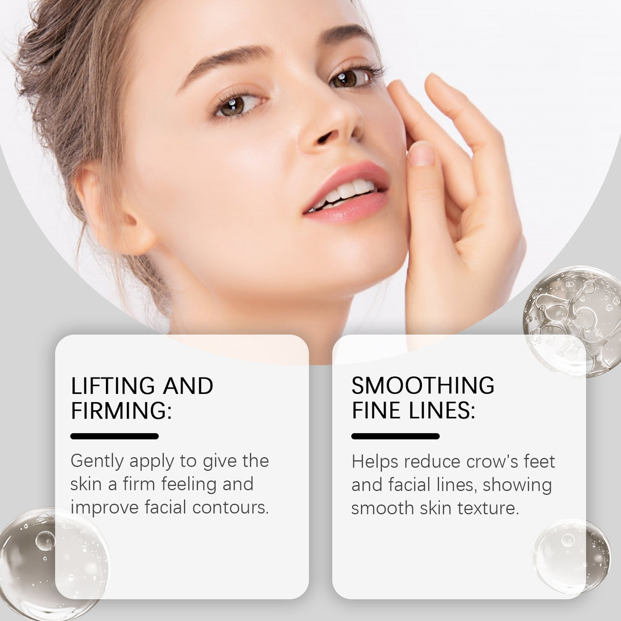 Firming Cream Improves Skin Condition, Lightens Fine Lines, Firms, Moisturizes, And Rejuvenates Tender Skin