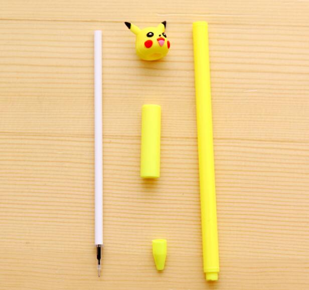 2pc Cartoon Kawaii Cute Plastic Pokemon Gel Pens For Kids Novelty Gift Korean Stationery Office School Supplies - V.I.P Digital Presence