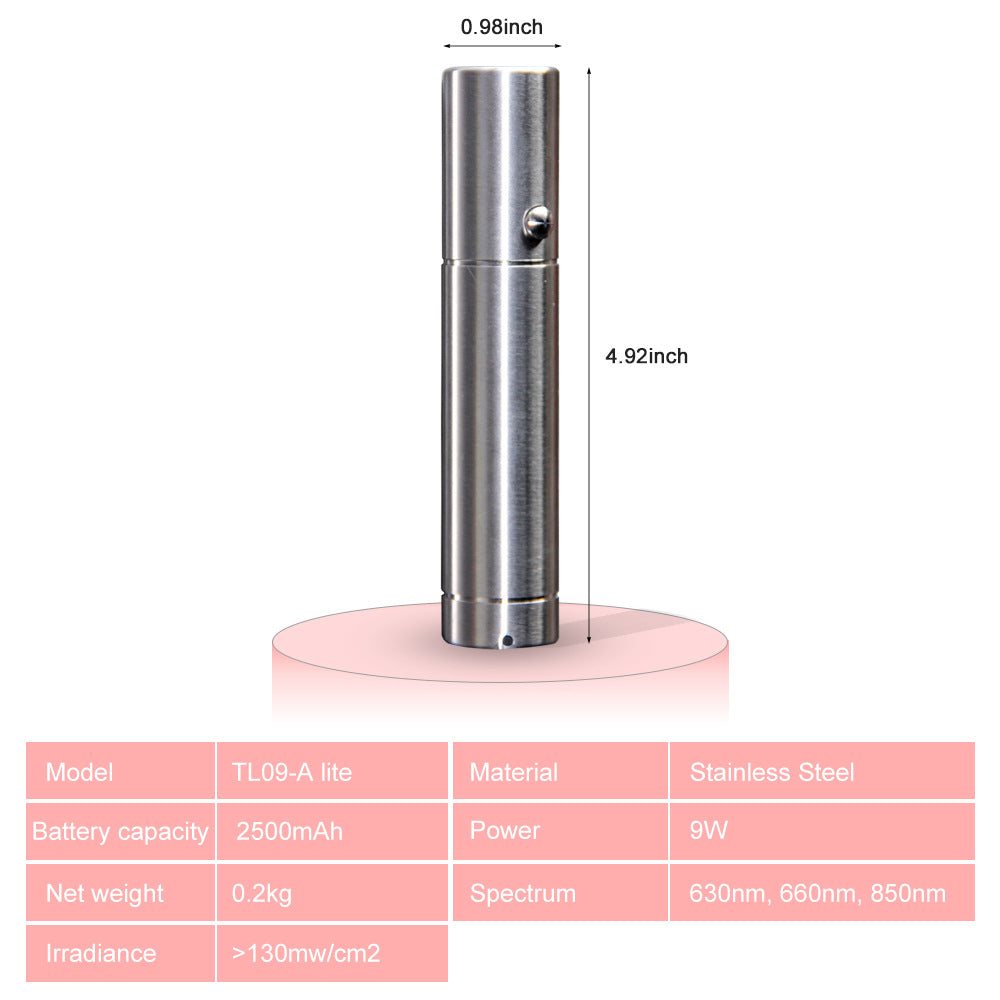 Led Therapy Flashlight Portable Beauty Lamp RL09A-Lite 630nm 660Nm 850Nm Skin Care Led Therapy Lamp Red Light Therapy Flashlight - V.I.P Digital Presence