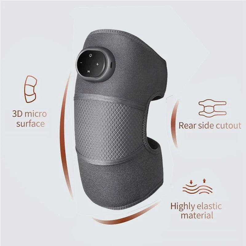 Electric heating knee pad self heating knee massager for keeping warm and treating pain in the knee joints of elderly cold legs - V.I.P Digital Presence