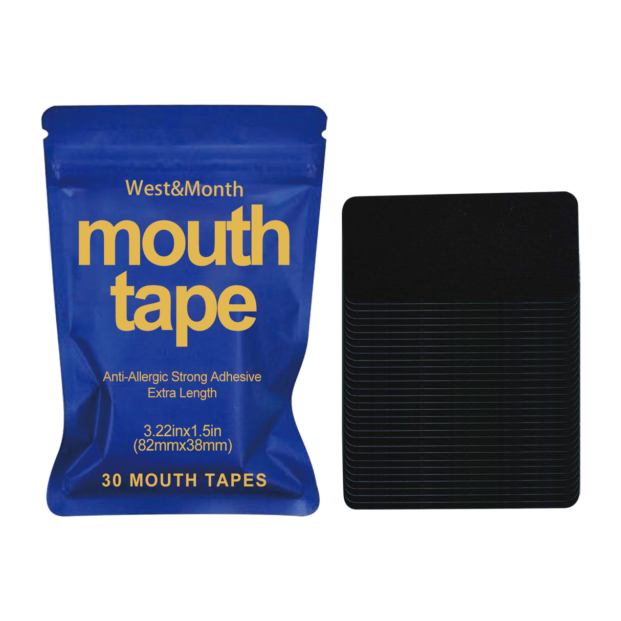 Mouth Tape, Ease Mouth Breathing Prevent Snoring Shut Mouth Care For Sleep Patch - V.I.P Digital Presence