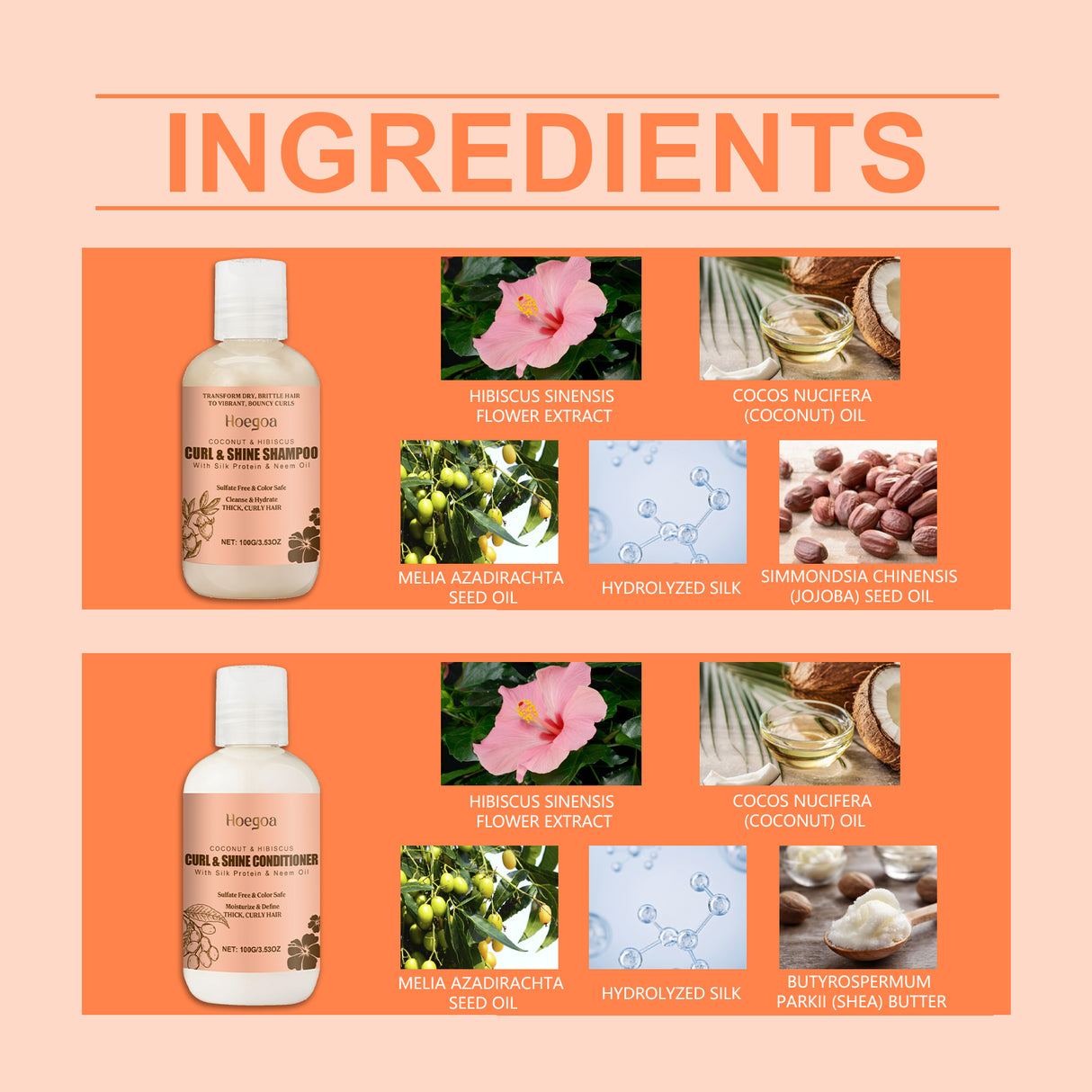 Coconut Moisturizing Shampoo Set Clean And Moisturizing Hair Care Curls Elastic Shape Volumizing Shampoo - V.I.P Digital Presence