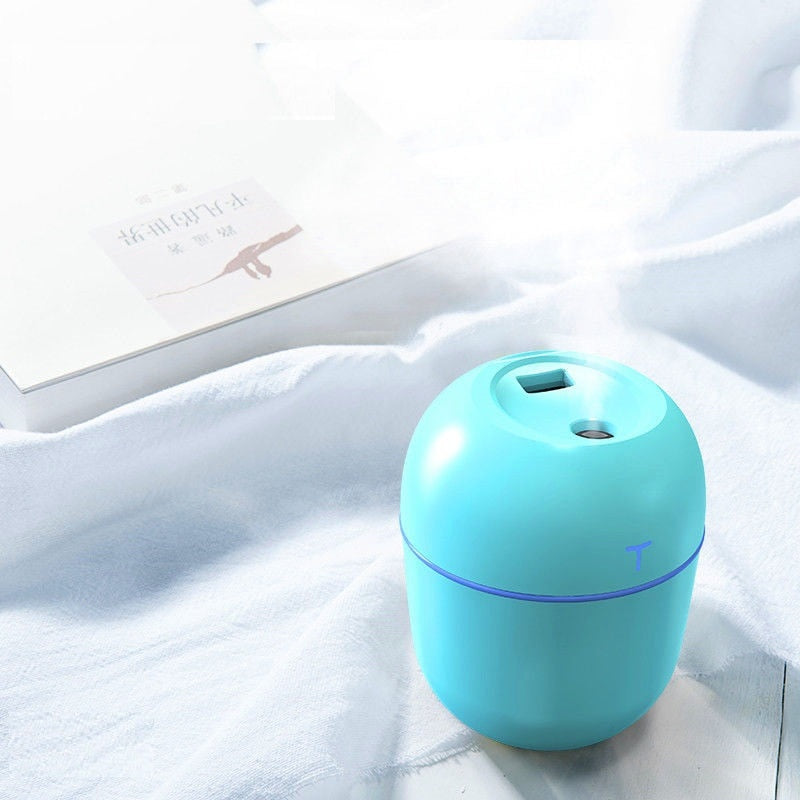 Ultrasonic Air Humidifier Household Moisturizing Spray Student Dormitory Car Humidification Aromatherap with LED Night Light - V.I.P Digital Presence