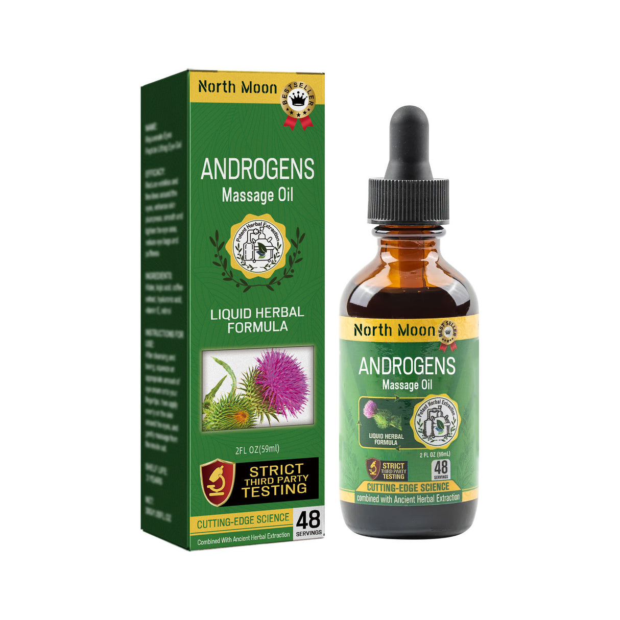 Androgens Massage Oil, Men's Body Care Strong Vitality Nourishing Care Essential Oil - V.I.P Digital Presence