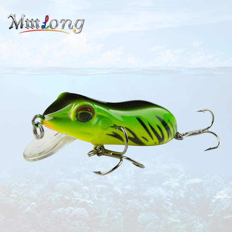 Mmlong 6.3cm Hard Frog Fishing lures Floating Minnow MR03-S Artifical Baits Wobbler Crank Bait Pesca