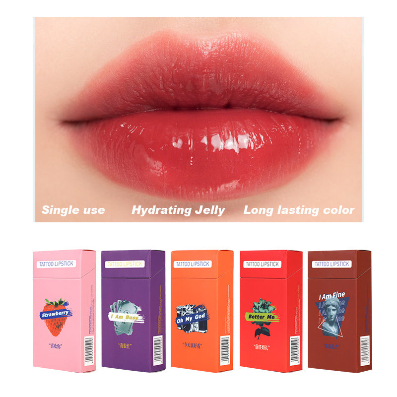 Cigarette Case Cotton Swab Lip Glaze Dyed Lip Liquid Disposable Non-Stick Cup Liquid Lipstick - V.I.P Digital Presence