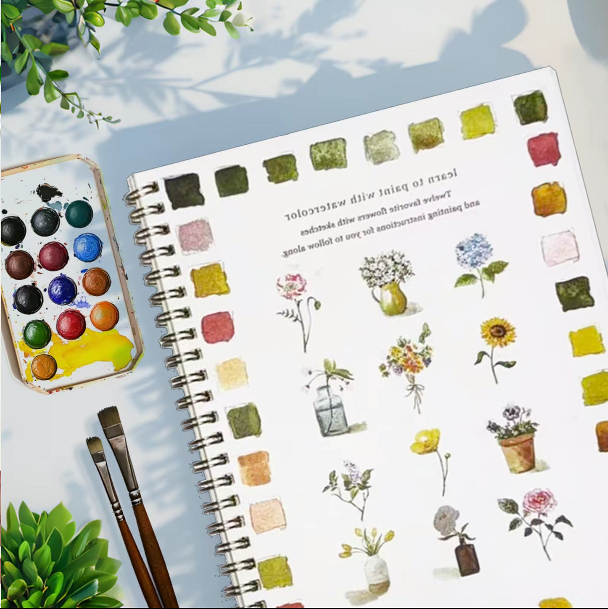 BloomArt Watercolor Set