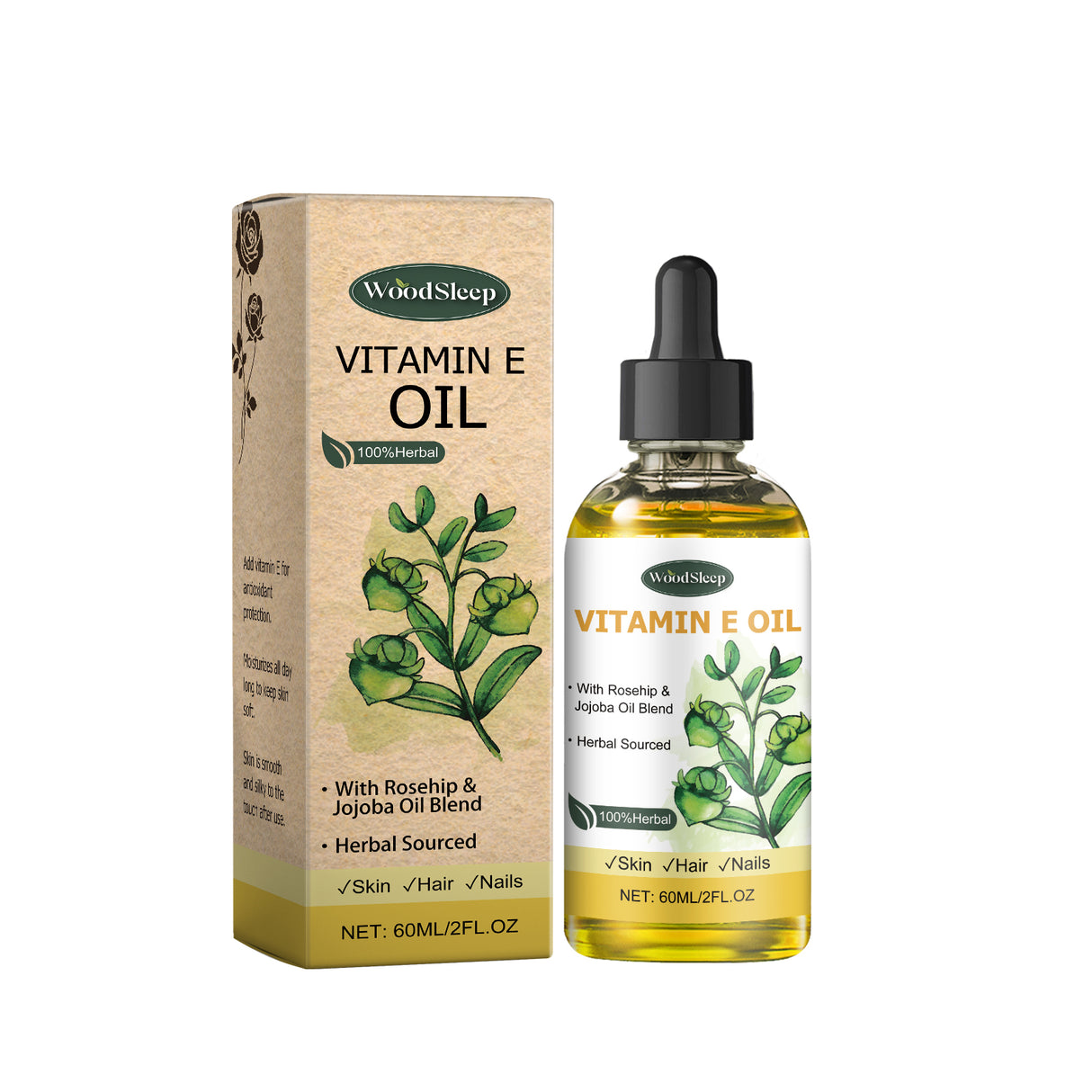 Skin Care Oil Vitamin E Moisturizes And Moisturizes Skin Daily Care Oil