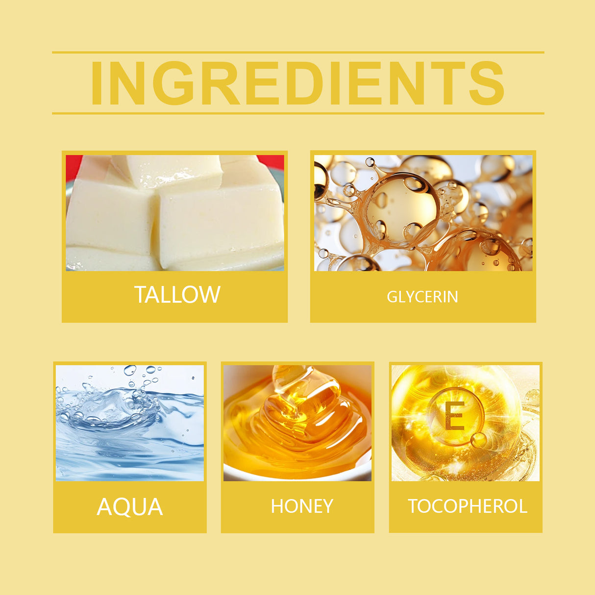 Tallow Moisturizing Moisturizer Gentle Moisture Lock Moisture All Over Skin Tender Moisturizer