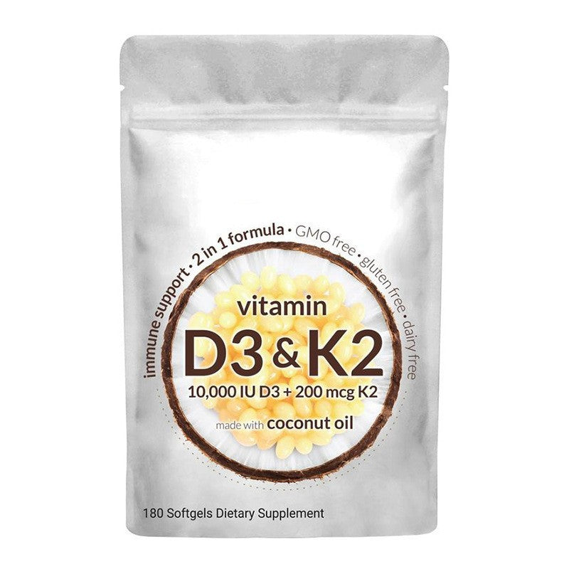 Vitamin D3K2 softgel 180 capsules - V.I.P Digital Presence