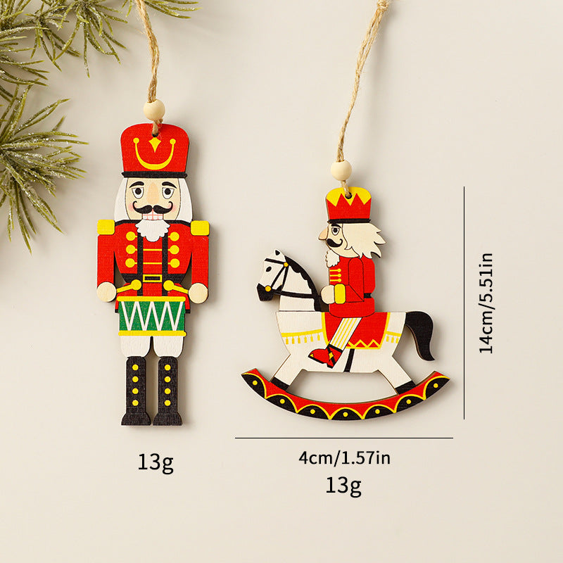 Elk Snowman Christmas Decoration Snowflake Santa Claus Christmas Tree Pendant Christmas Tree Decoration - V.I.P Digital Presence