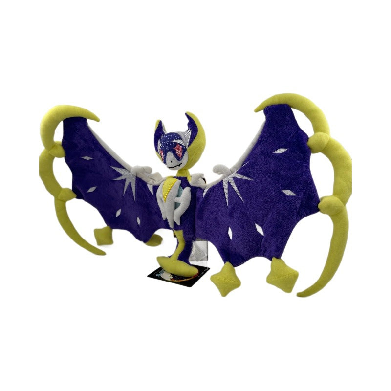 Large Kosmogu white heterochromatic red sun god moon god beast doll Luna Yara Sorgareo - V.I.P Digital Presence