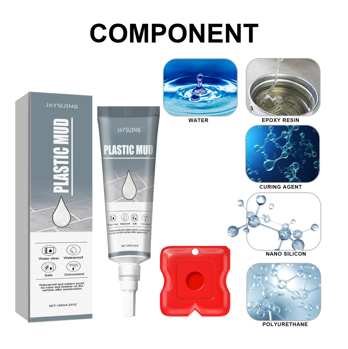 Plastic Cement Sealant, Wall And Floor Tile Crack Repair Glue Seam Tile Adhesive - V.I.P Digital Presence