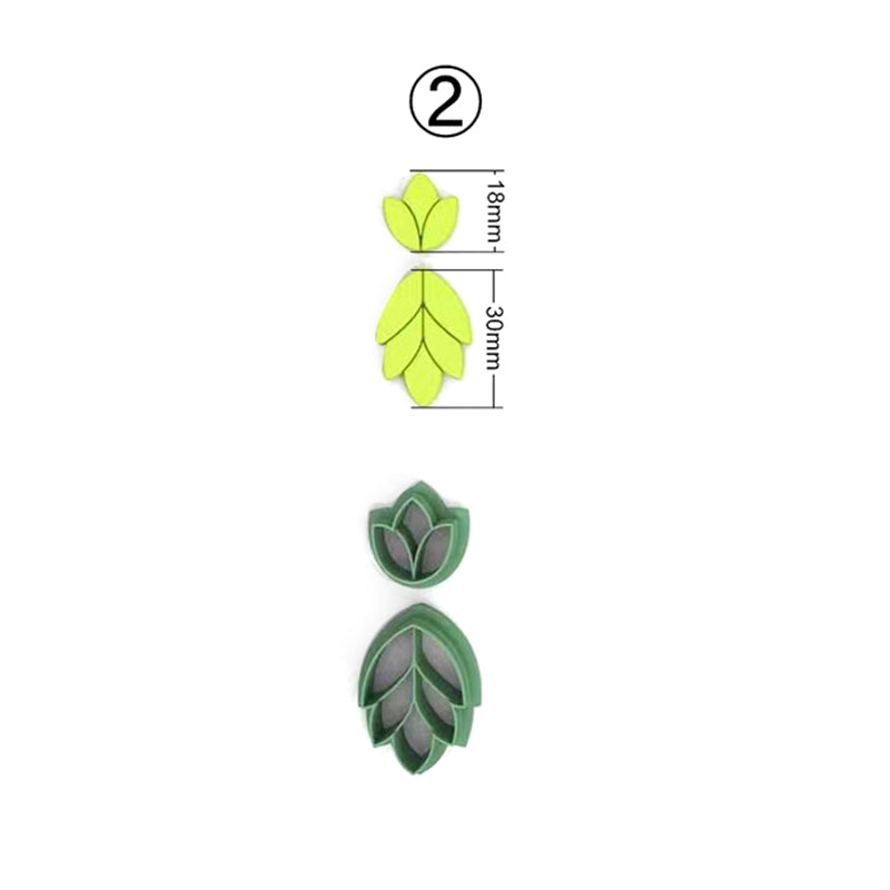 Leaf Terracotta Earring Cutting Mold Mini Cutting Tools - V.I.P Digital Presence