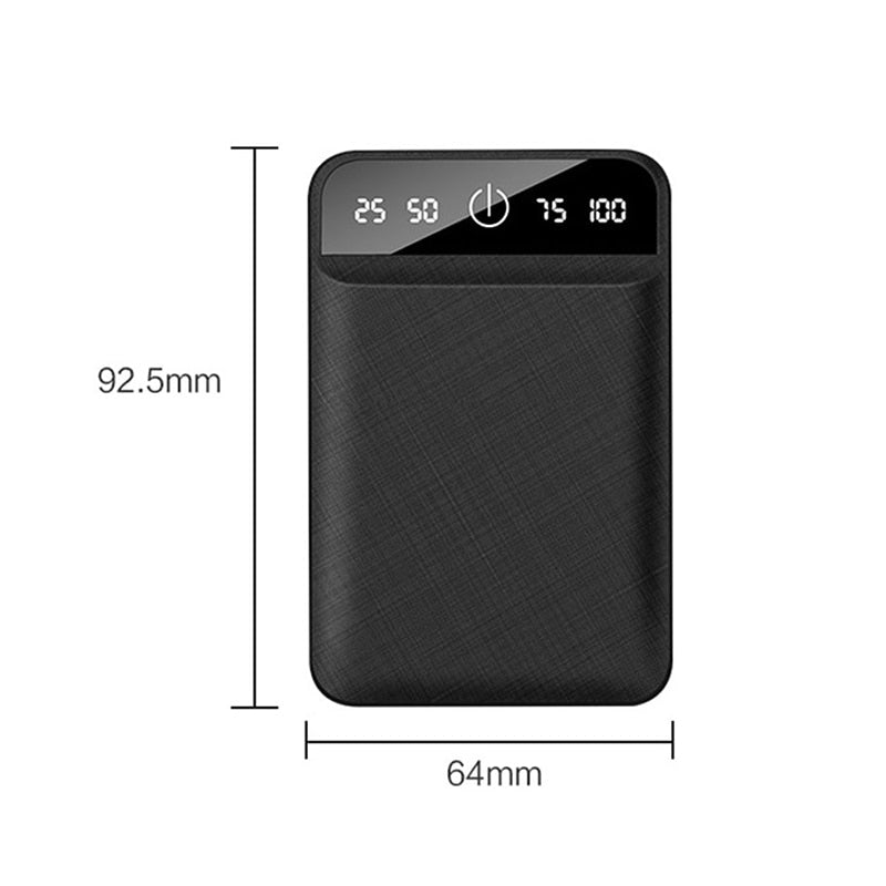 20000mAh Mini Charger Portable Two-way Fast Charging Power Bank Digital Display External Battery for iPhone Xiaomi Samsung - V.I.P Digital Presence