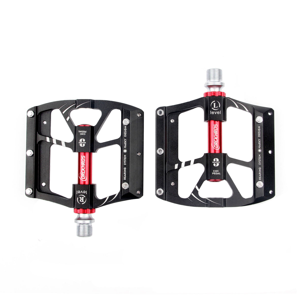 Mountain Bike Aluminum Alloy Three-Peilin Pedal Lightweight Road Bike Bearing Pedal Pedal Riding