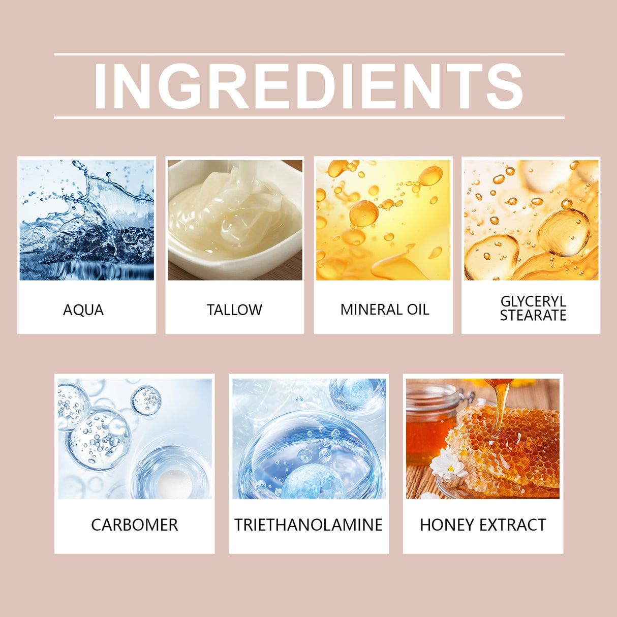 Multi-Functional Moisturizer Body And Face Hydrating Refreshing Honey Skin Care Essence Cream Soft And Moisturizing