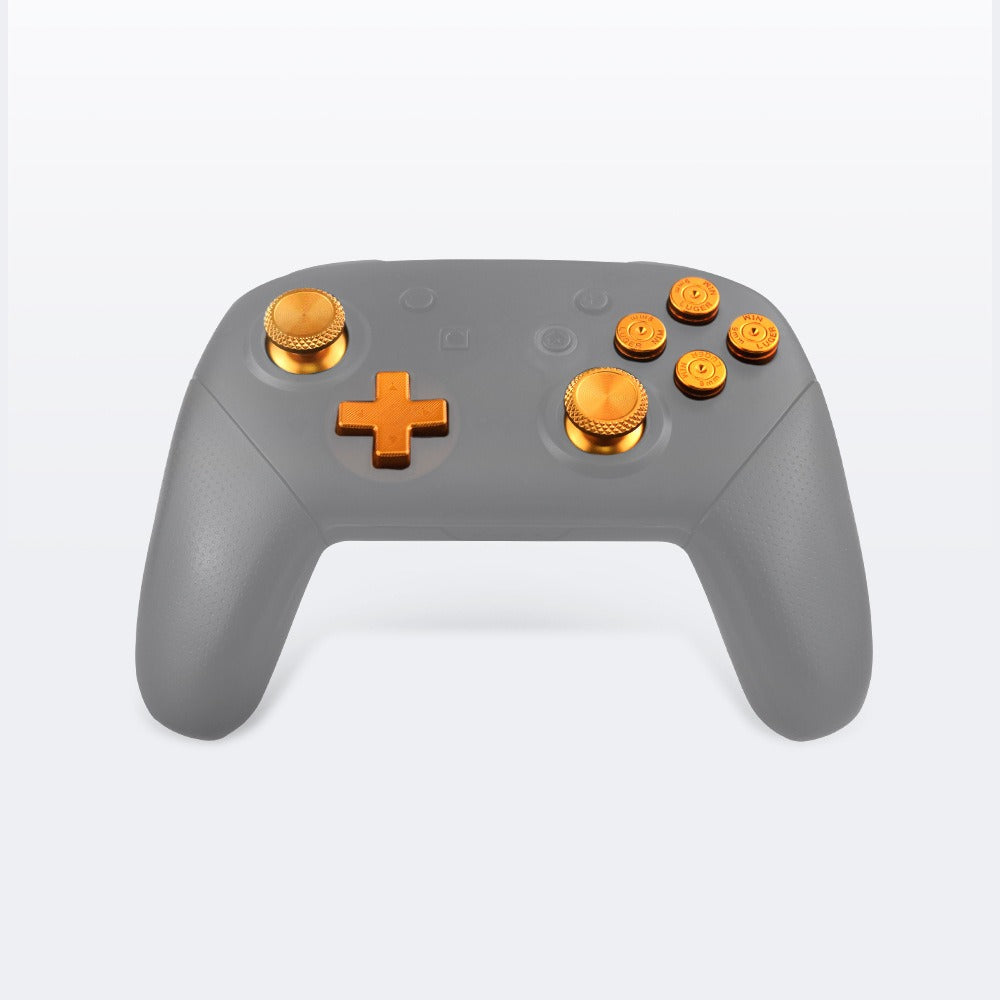 Suitable for replacing Nintendo Switch Pro controller button accessories with metal buttons on Nintendo controllers - V.I.P Digital Presence
