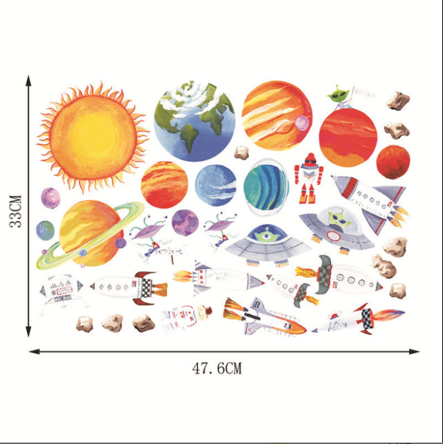 Planets Wall Stickers - V.I.P Digital Presence