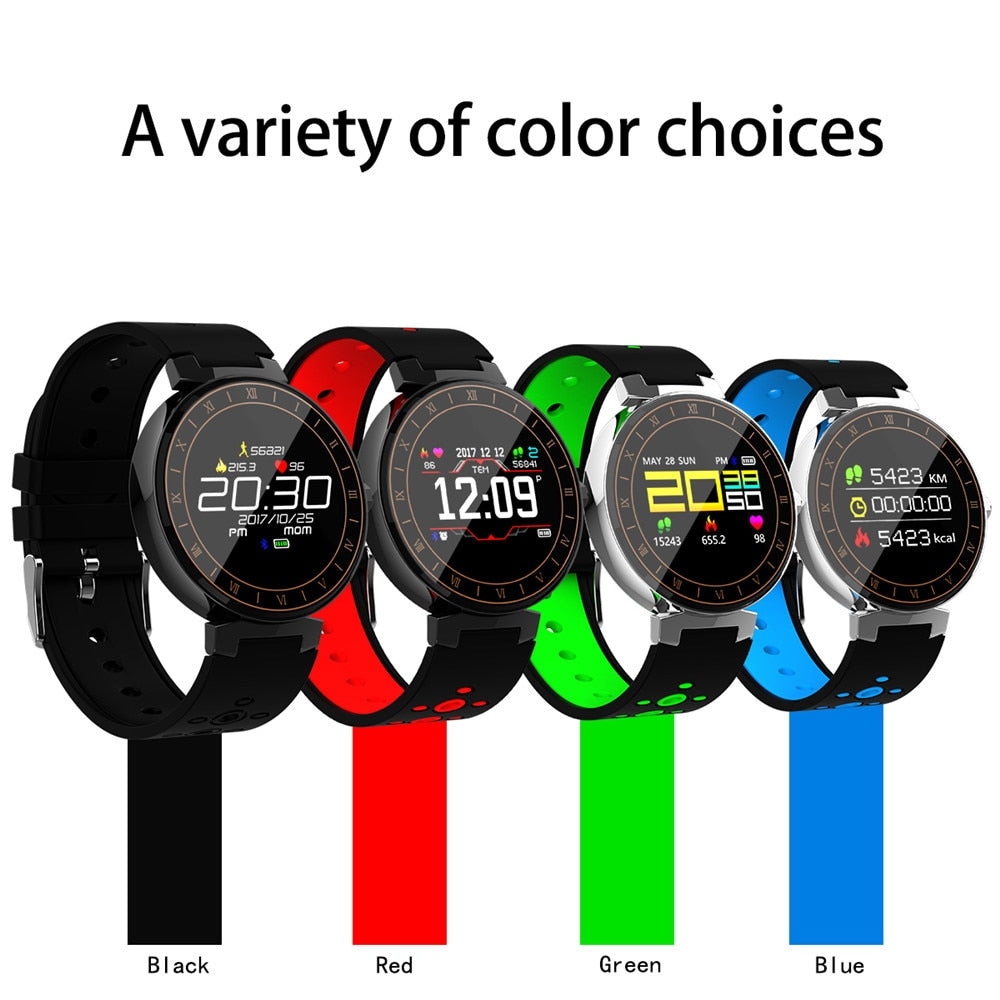 Beseneur L8 Smart Bracelet Heart Rate Minitor Blood Pressure IP68 Waterproof Fitness Band Bluetooth Sport Wristband for Swimming - V.I.P Digital Presence