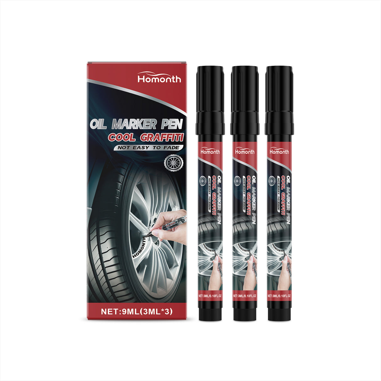 Car Tire Oil Marker Car Tire Paint Graffiti Paint Cool Diy Car Marker - V.I.P Digital Presence