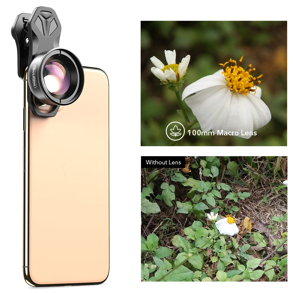 High-Definition Macro Flower Jewelry Lens Shooting Wide Angle Fisheye Telephoto Macro External Mobile Phone Lens - V.I.P Digital Presence