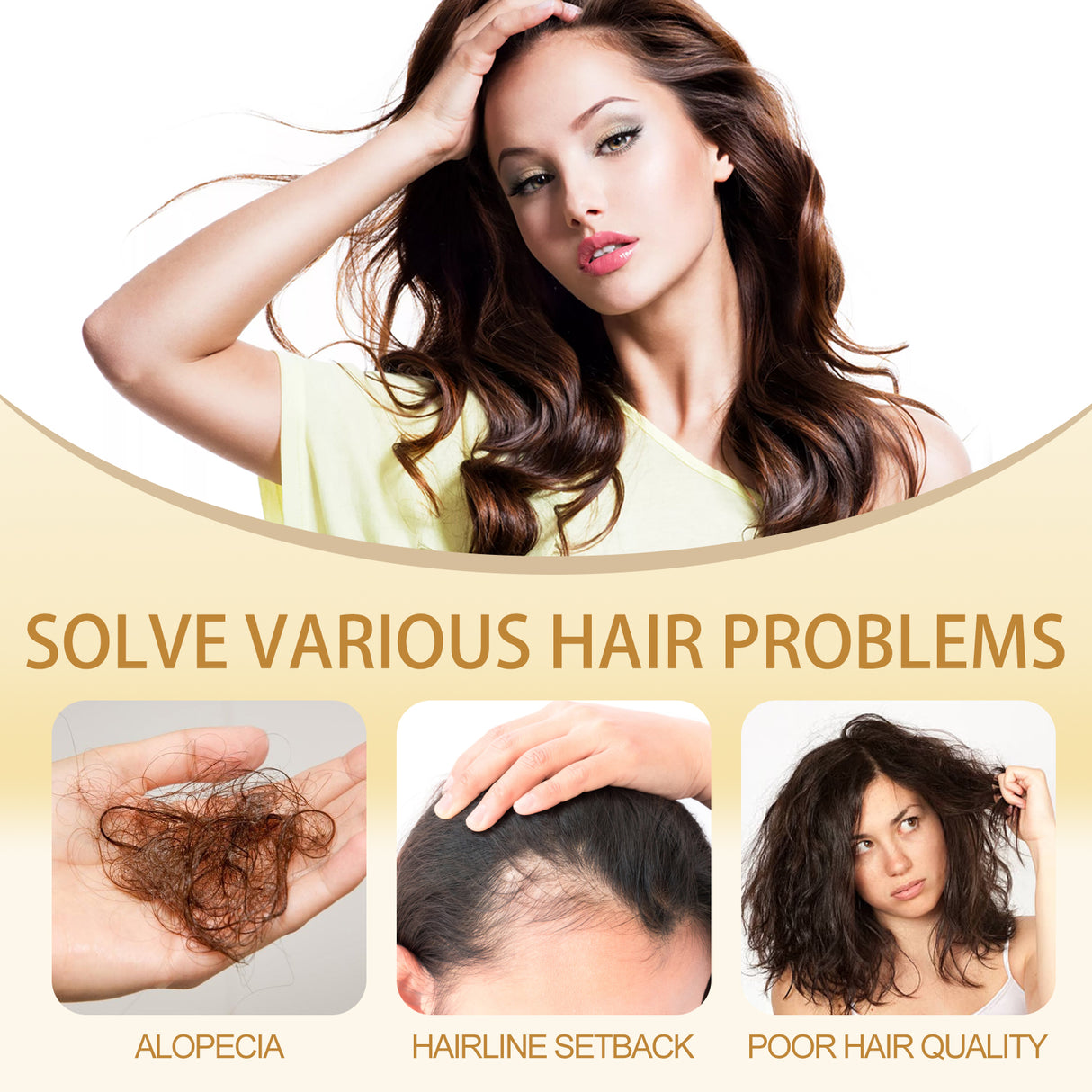Hair Growth Cream, Thick Hair Strong Hair Nourish Scalp Hair Root Smooth Furry Split Hair Cream - V.I.P Digital Presence