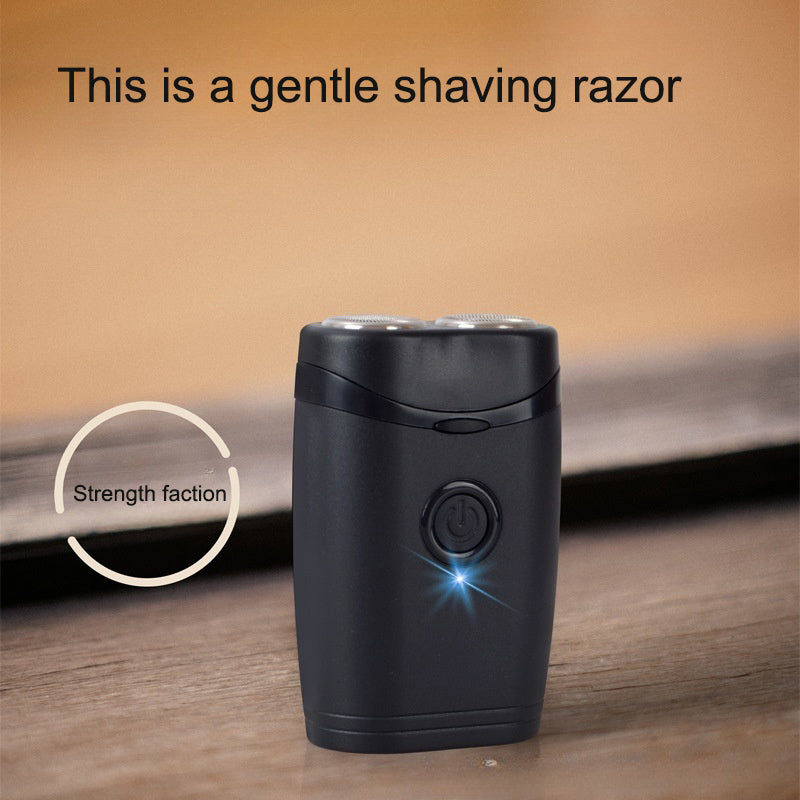 Portable men's dual head electric shaver shaver shaving device - V.I.P Digital Presence