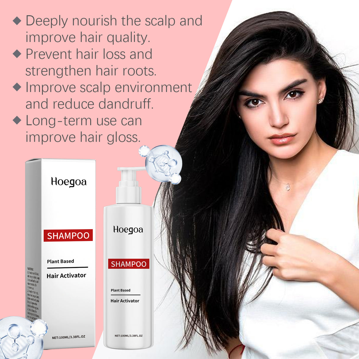 Repair Shampoo Nourishes Scalp, Hydrates Hair, Strengthens Hair, Fluffs And Refreshes Hair - V.I.P Digital Presence