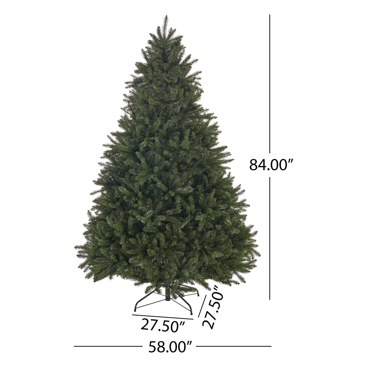 7 'Norway Hinged Tree with 2231 Tips,Dia:58 - V.I.P Digital Presence