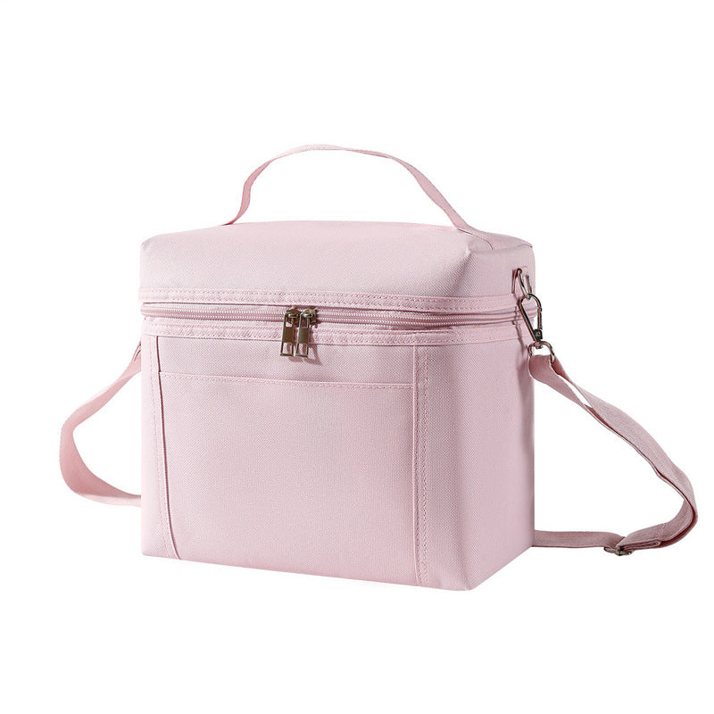 Women's lunch bag. Light, insulated, leak - proof, waterproof. Adjustable strap, reusable, for work, picnic, travel. - V.I.P Digital Presence