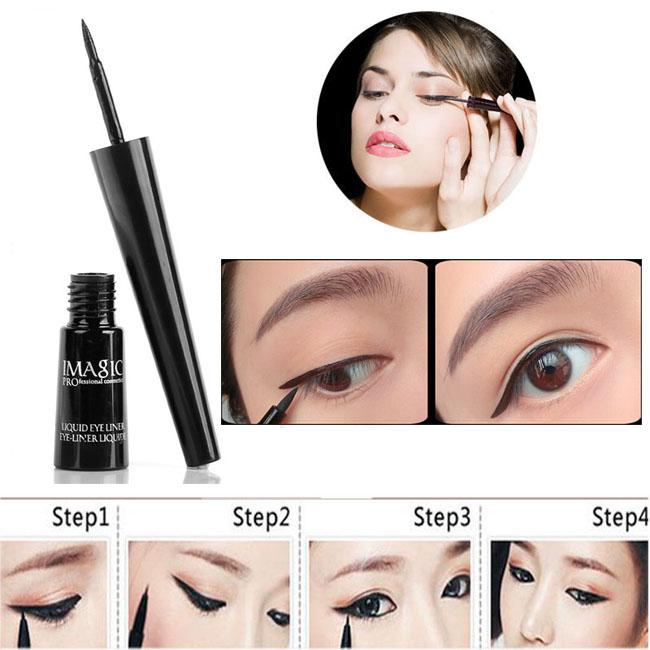 IMAGIC 1PCS Pro Eyeliner Waterproof Liquid Type Makeup Eye Liner Nature Long Lasting - V.I.P Digital Presence