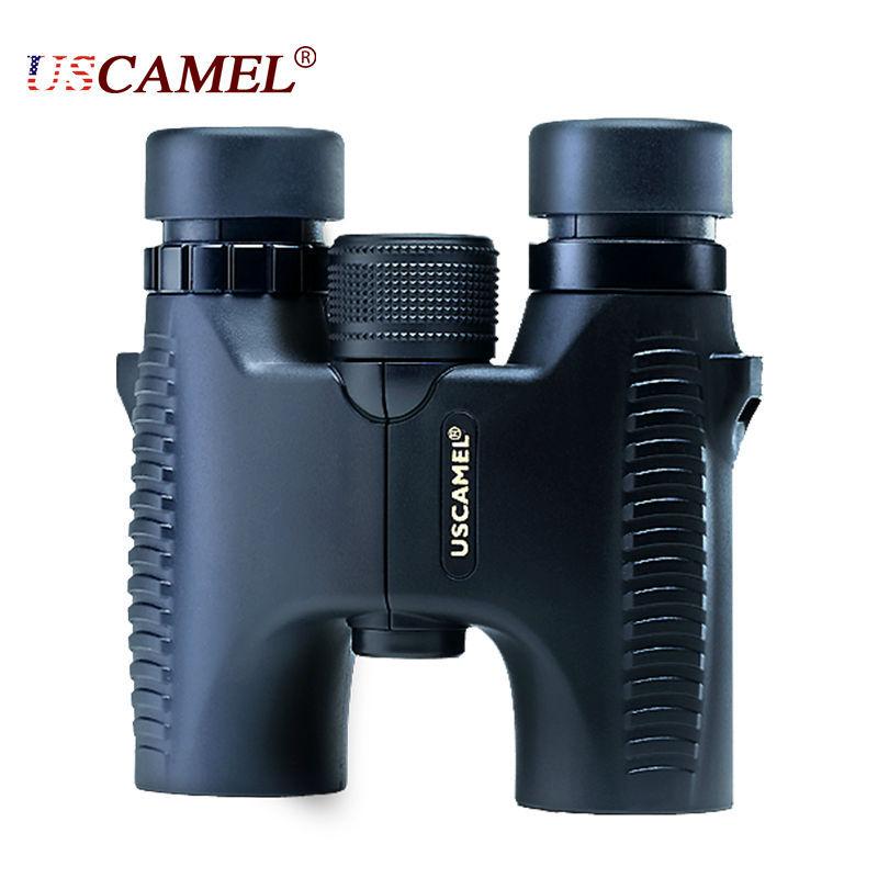 USCAMEL Military Compact 10x26 HD Waterproof Binoculars Clear Vision Zoom Professional Telescope for Travel Outdoor Hunting