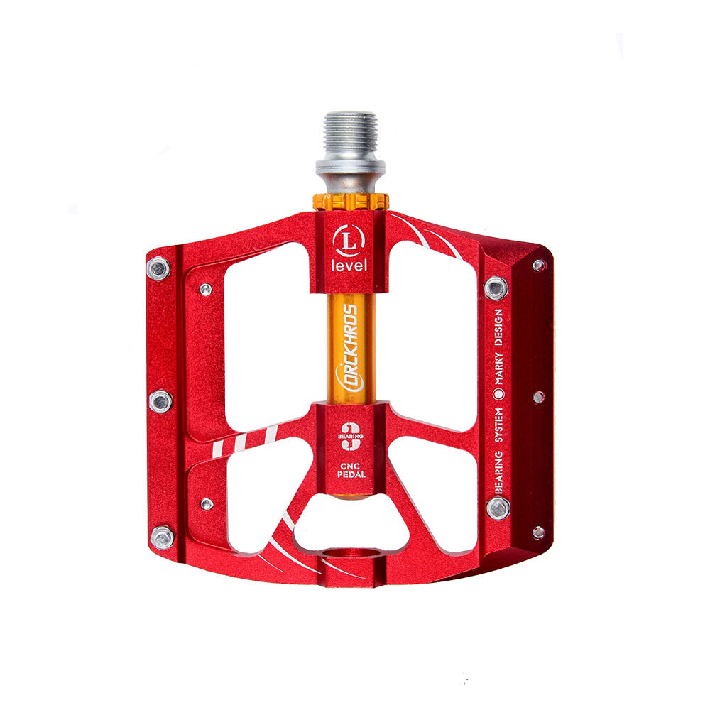 Mountain Bike Aluminum Alloy Three-Peilin Pedal Lightweight Road Bike Bearing Pedal Pedal Riding