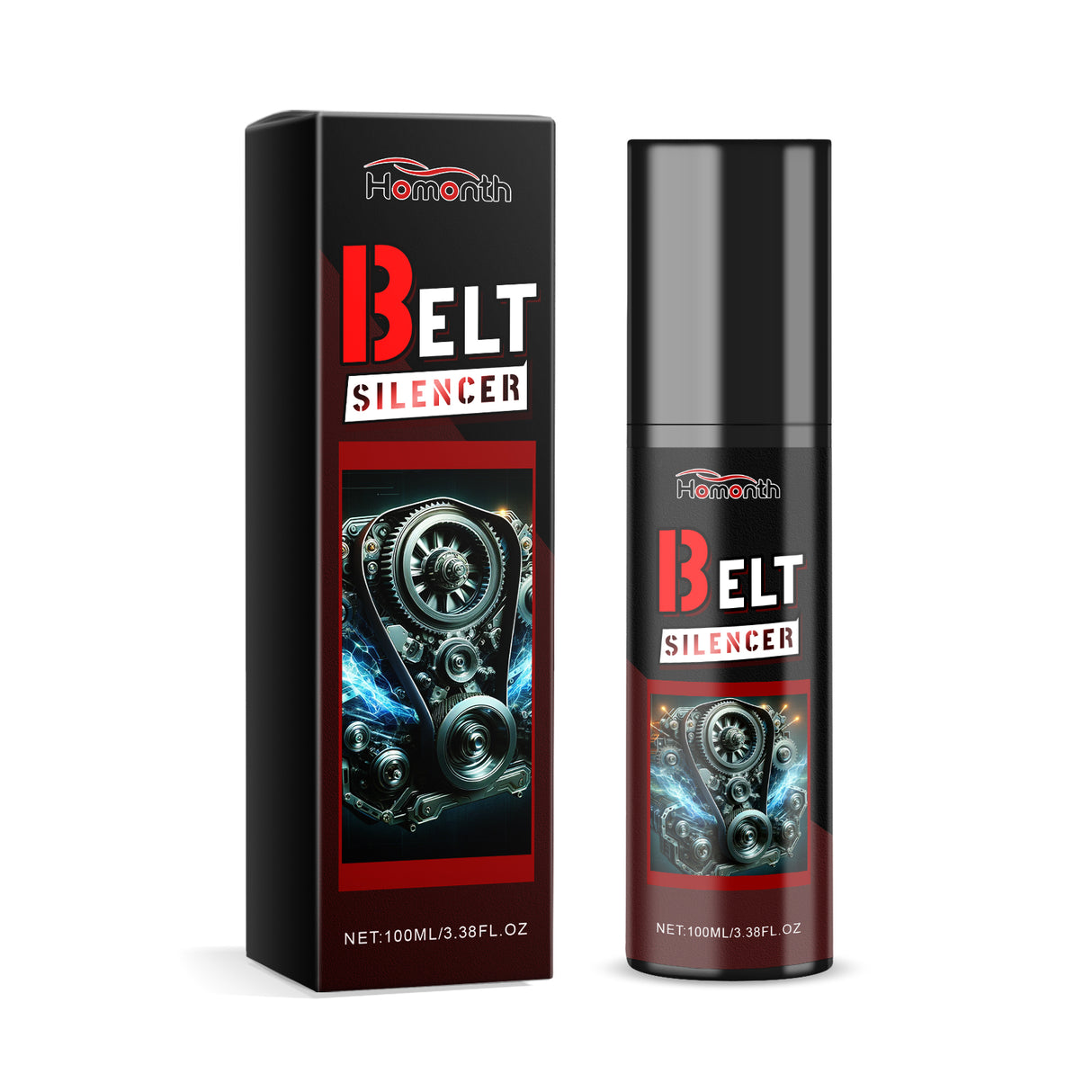 Belt Silencer, Automotive Engine Belt Noise Elimination Maintenance Lubricant - V.I.P Digital Presence