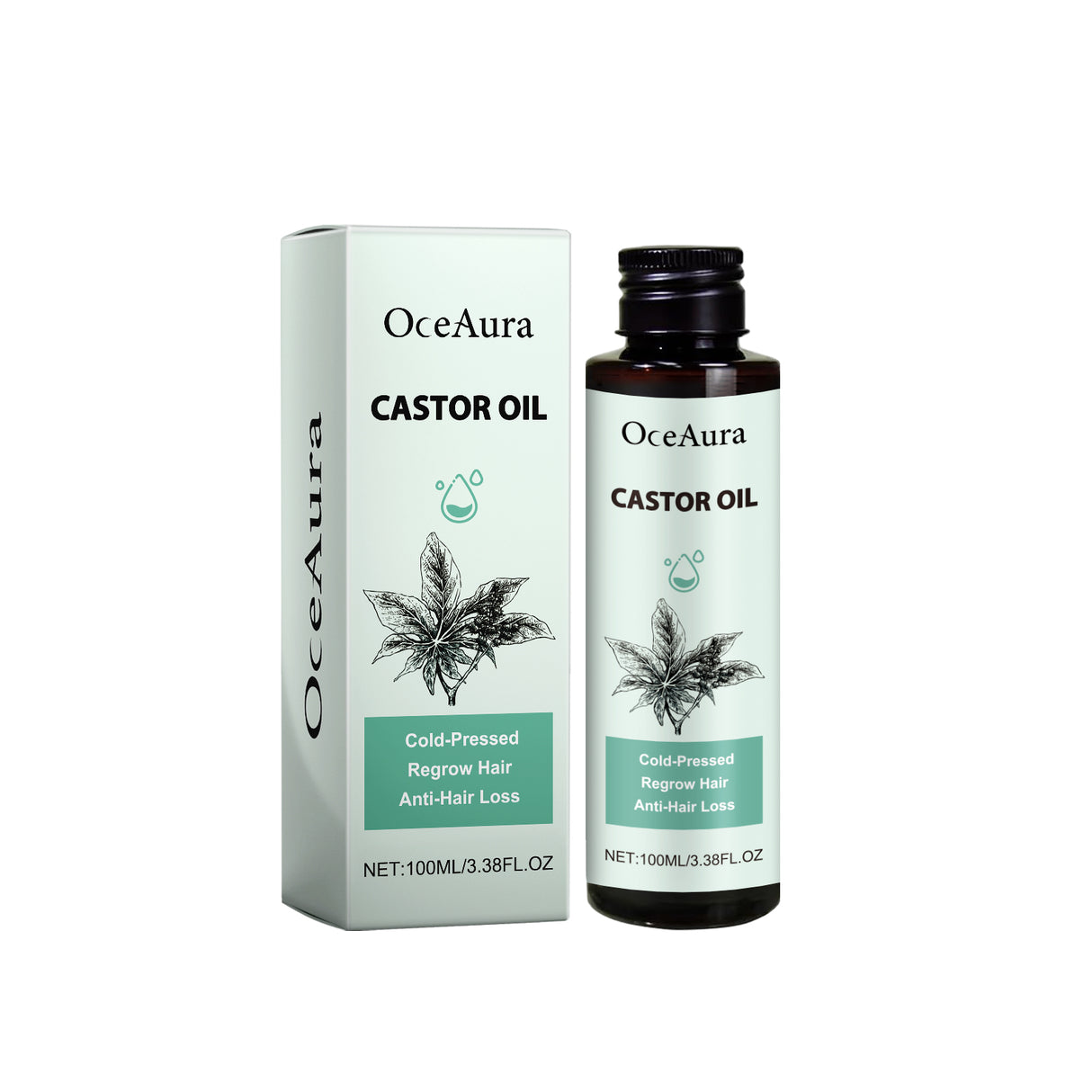 Castor Oil, Moisturize And Strengthen Hair Care Solid Hair Thick Hair Care Oil - V.I.P Digital Presence