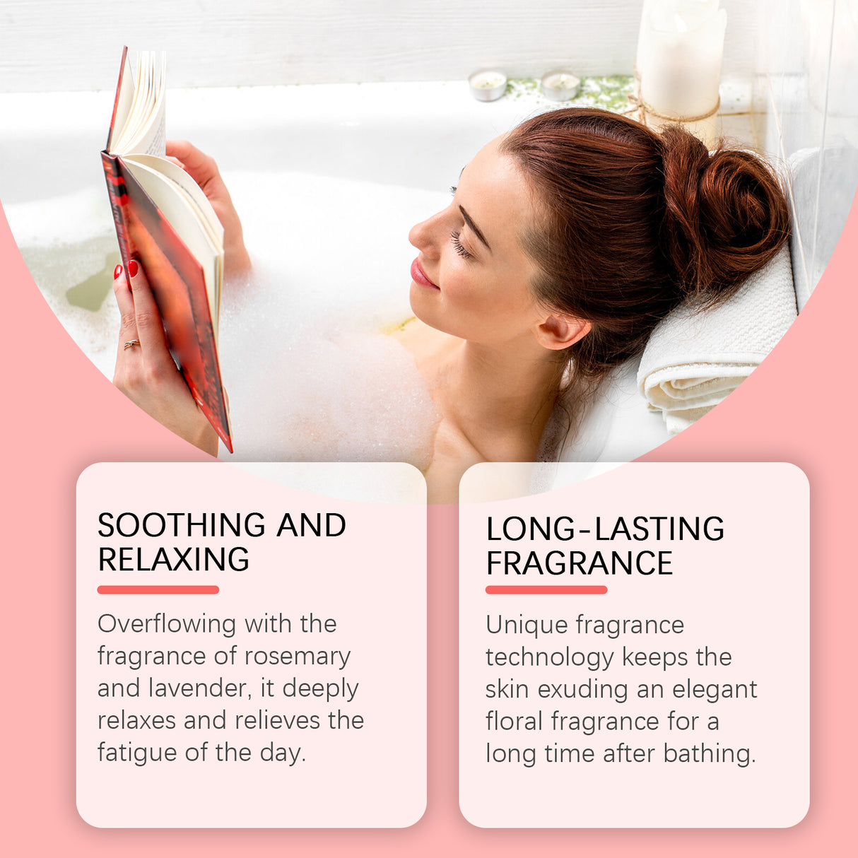 Christmas Colorful Bath Ball, Bubble Shower Fragrance Moisturizes Long-Lasting Plant Cleaning Bath Ball