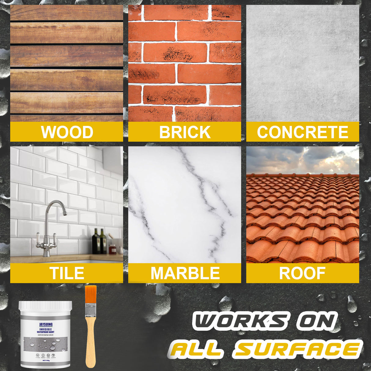 Waterproof Sealant Bathroom Kitchen Exterior Wall Water Leakage Repair Free Brick Leak Repair Home Improvement Paint Agent - V.I.P Digital Presence