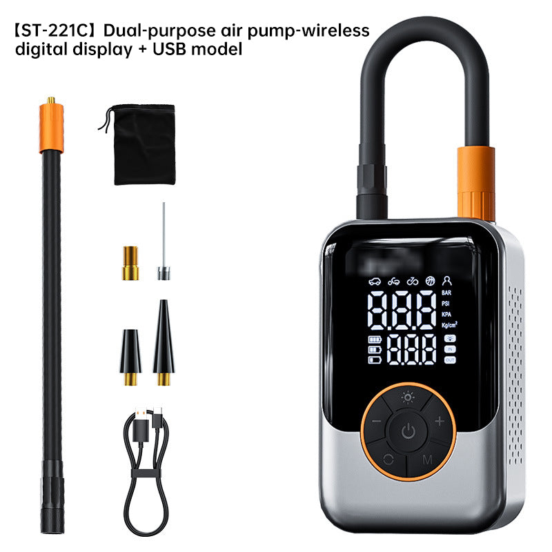 Portable Wireless Inflator for Tires & Balls - V.I.P Digital Presence