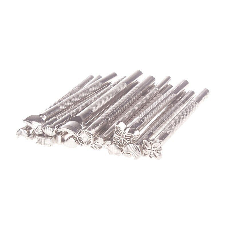 1Set(20Pcs)Leather Carving Hand Working Saddle Making Tools Engraving Craft Set - V.I.P Digital Presence