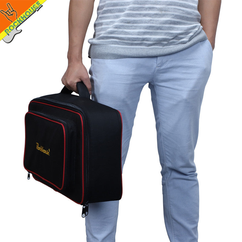 Guitar effector board effector track board hidden power supply ultra light ultra sturdy and large capacity Storage Bags Accessor