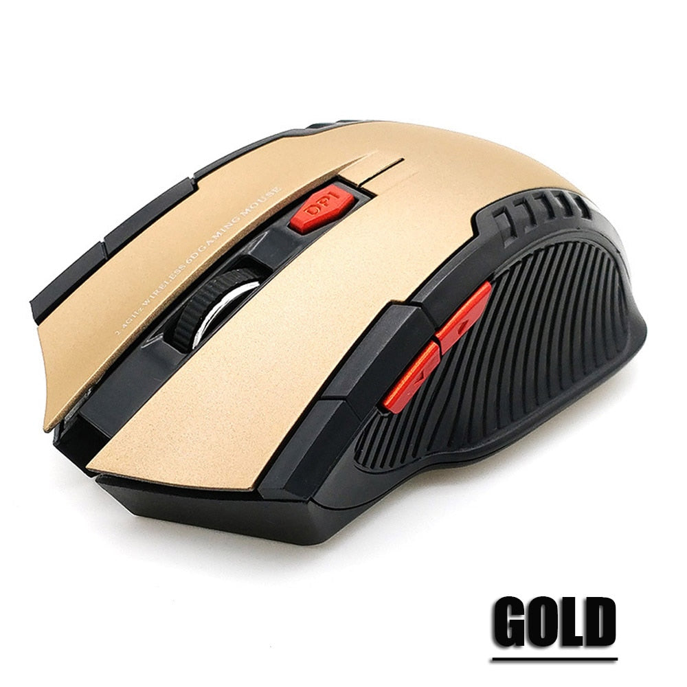 2.4GHz Wireless Mice With USB Receiver Gamer 2000DPI Mouse For Computer PC Laptop - V.I.P Digital Presence