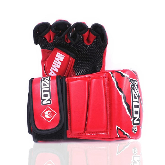MMA Boxing Gloves Sanda Muay Thai Kick Boxing Mitts Breathable PU Mateial Sparring Grappling Fight Punch Mitts Boxing Equipment - V.I.P Digital Presence